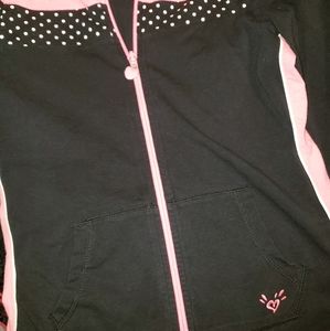 Justice zip up sweatshirt